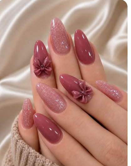 Pink Bow Elegance