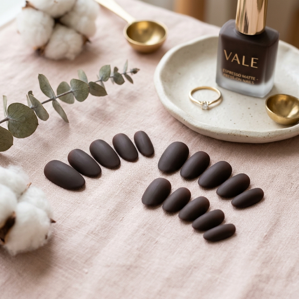 Espresso nail set