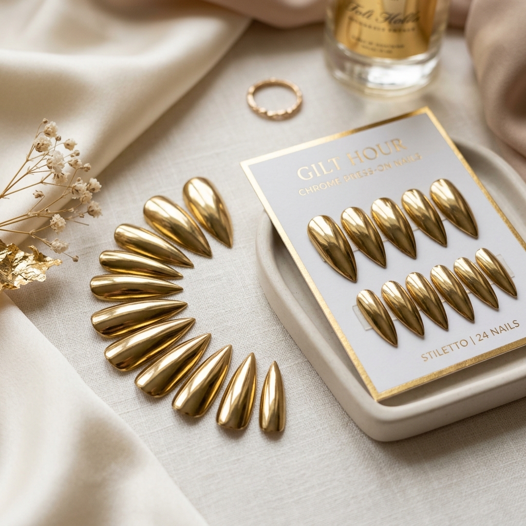 Gilt Hour nail set